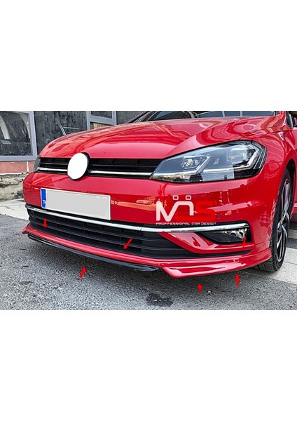 Volkswagen Golf 7.5 Ön Tampon Eki Fiberglass Boyasız modelleri