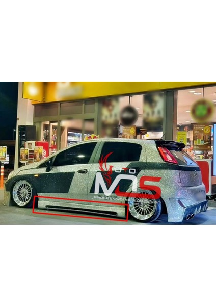 Fiat Punto Marşpiyel Sağ Sol Takım Fiberglass Boyasız