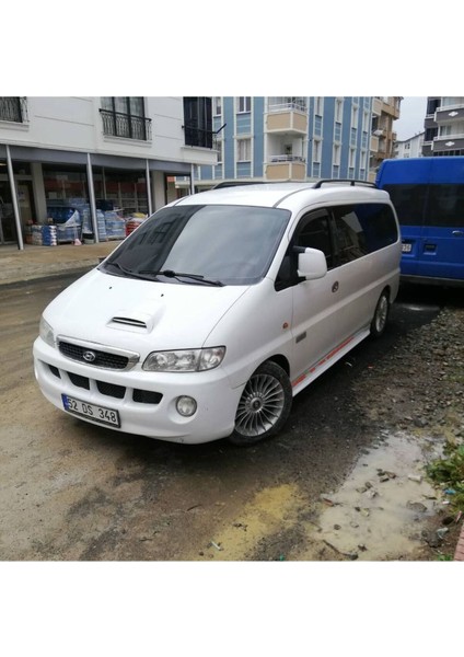 Hyundai Starex Uzun Şase Marşpiyel Sağ Sol Takım Fiberglass Boyasız fırsatları