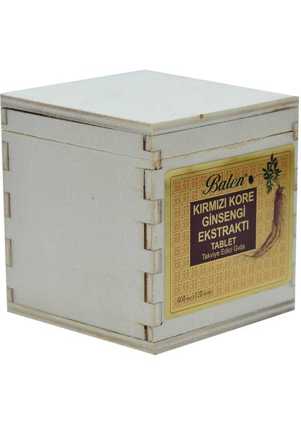 Kırmızı Kore Ginsengi Ekstraktı 120 Tablet modelleri