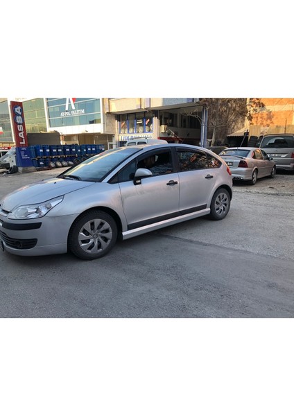 Citroen C4 Custom Marşpiyel Takımı Fiberglass Boyasız