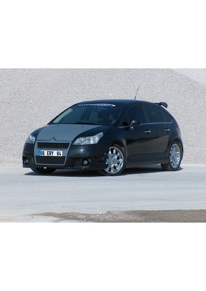 Citroen C4 Custom Marşpiyel Takımı Fiberglass Boyasız modelleri
