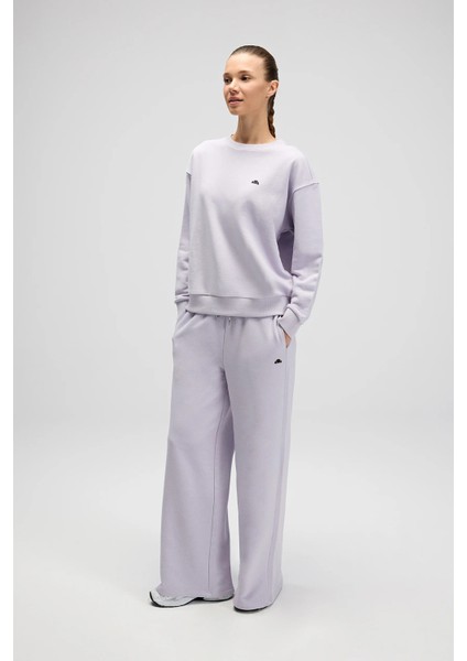 Pamuklu Regular Fit Bisiklet Yaka Sweat Bayan Sweat EF527 fiyatları