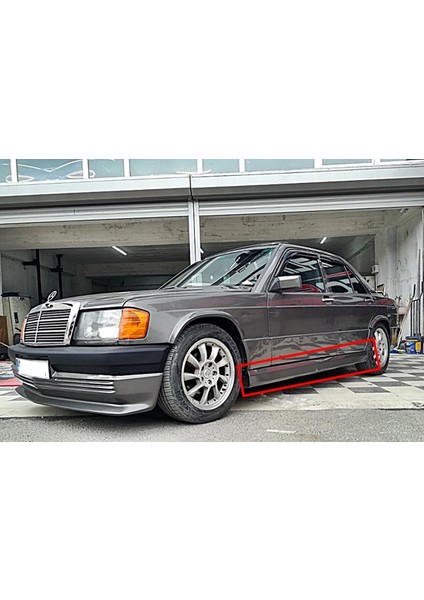 Mercedes 190E Marşpiyel Sağ Sol Takım Fiberglass Boyasız fırsatları
