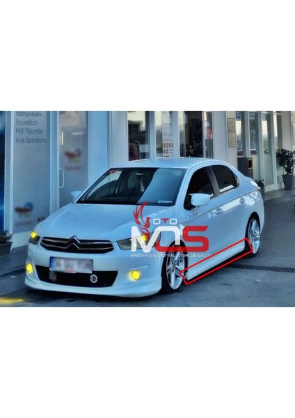 Citroen C-Elysee R Marşpiyel Takımı Fiberglass Boyasız