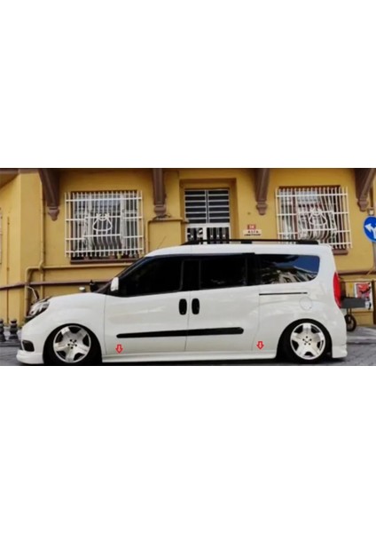 Fiat Doblo 3-4 Maxi Marşpiyel Sağ Sol Takım Fiberglass Boyasız