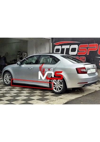 Skoda Octavia Marşpiyel Sağ Sol Takım Fiberglass Boyasız