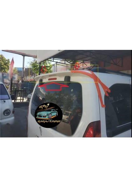 Peugeot Partner Tepee 2010-2018 Bagaj Spoyler Fiberglass Boyasız