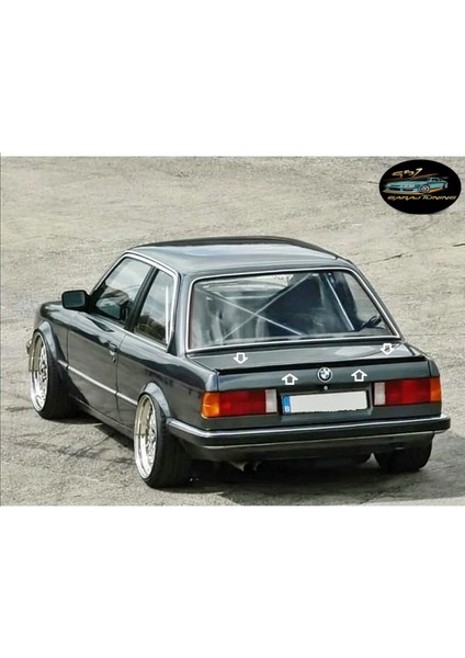 Bmw E30 M40 Spoyler Fiberglass Boyasız