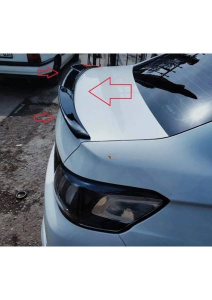 Citroen C-Elysee Makyajlı Kasa Yarasa Spoyler Fiberglass Boyasız fiyatları