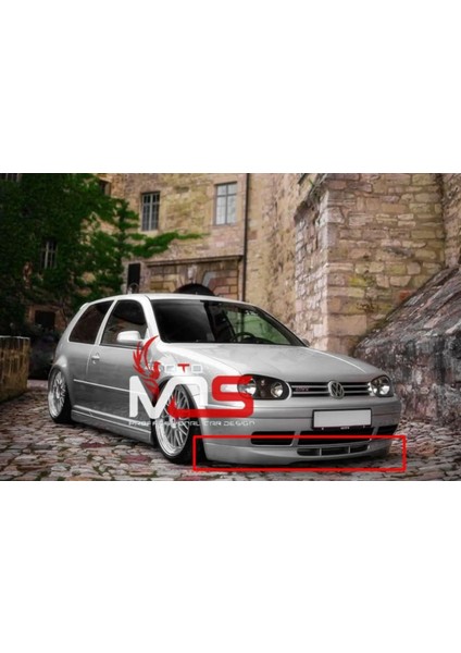 Volkswagen Golf 4 25. Yıl Ön Tampon Eki Fiberglass Boyasız