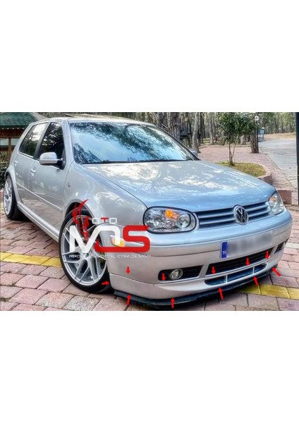 Volkswagen Golf 4 25. Yıl Ön Tampon Eki Fiberglass Boyasız indirimleri