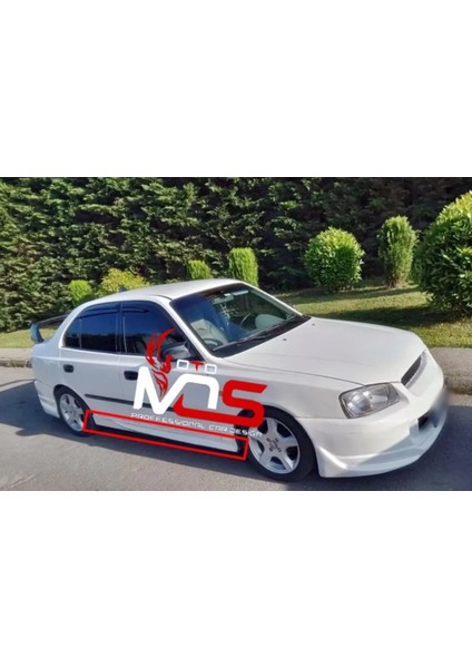 Hyundai Accent Milenyum Kasa Custom Marşpiyel Sağ Sol Takım Fiberglass Boyasız indirimleri