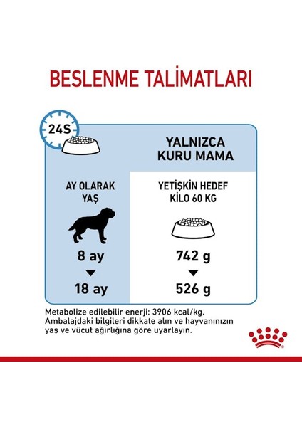 Dev Irklar için Yavru Köpek Maması 15 Kg