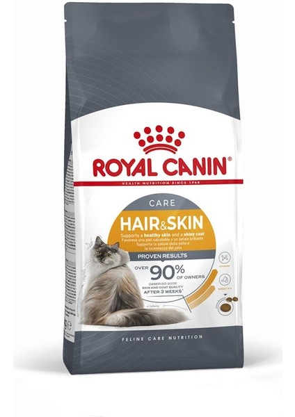 Hair&Skin Tüy ve Deri Sağlığı için Kuru Kedi Maması 2kg
