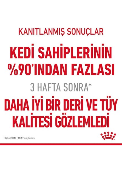 Hair&Skin Tüy ve Deri Sağlığı için Kuru Kedi Maması 2kg fırsatları