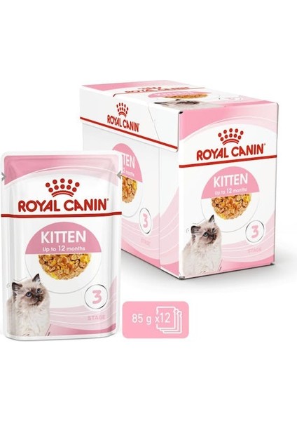 Yavru Kediler için Jöle İçerisnde Yaş Kedi Maması 85g modelleri