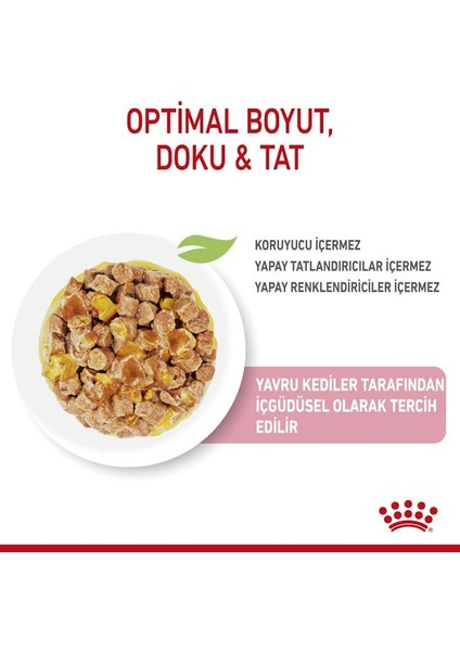 Yavru Kediler için Jöle İçerisnde Yaş Kedi Maması 85g