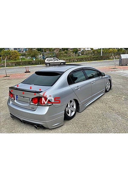 Honda Civic Fd6 Anatomik Spoyler Fiberglass Boyasız fiyatları