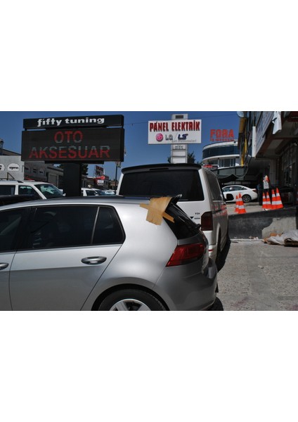 Volkswagen Golf 7 - 7.5 Uyumlu Oetinger Spoyler Fiberglass Boyasız indirimleri