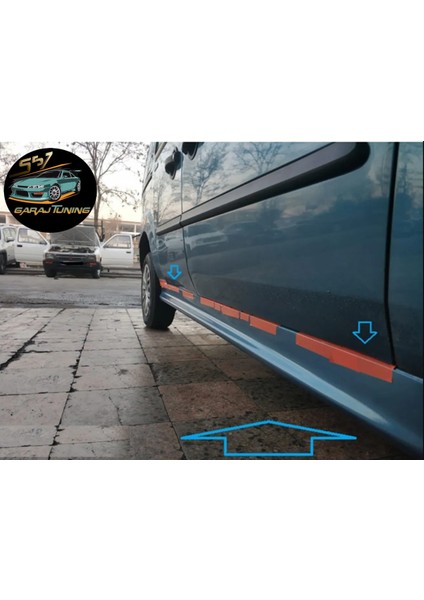 Fiat Doblo 1-2 Marşpiyel Gtx Sağ Sol Takım Fiberglass Boyasız
