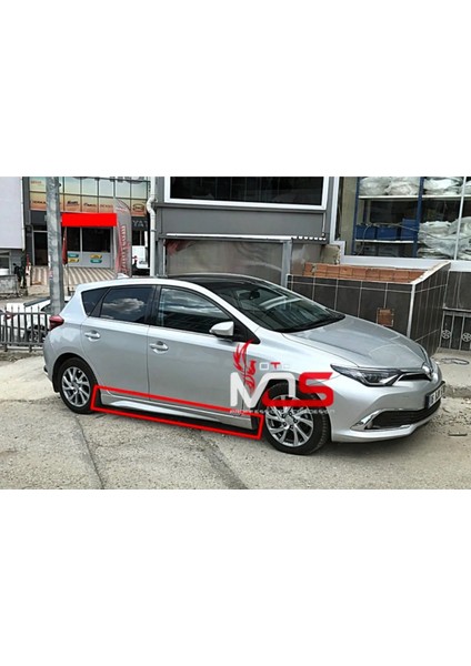 Toyota Auris Marşpiyel Sağ Sol Takım Fiberglass Boyasız