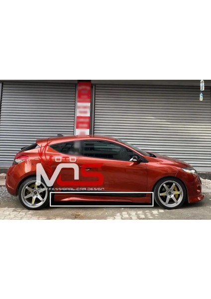 Renault Megane 3 Gtx Marşpiyel Sağ Sol Takım Fiberglass Boyasız