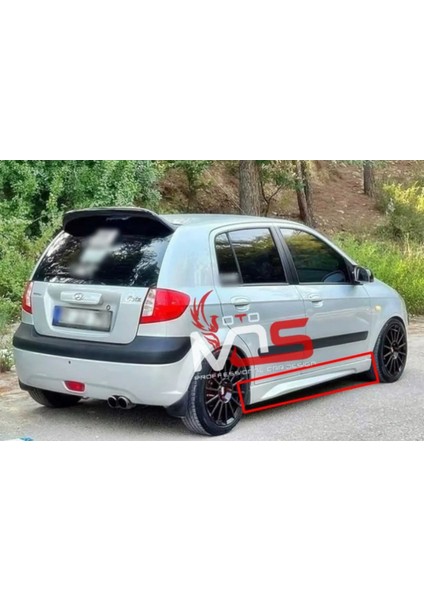 Hyundai Getz Gtx Marşpiyel Sağ Sol Takım Fiberglass Boyasız