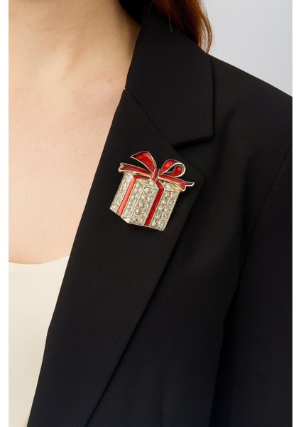 Yılbaşı Hediye Paketi Broş Yaka Iğnesi fiyatları