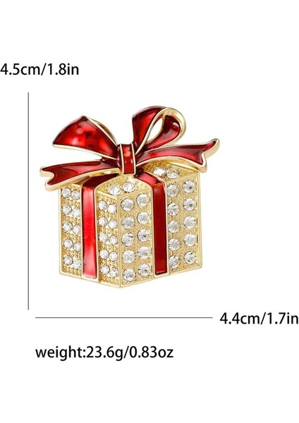 Yılbaşı Hediye Paketi Broş Yaka Iğnesi fırsatları