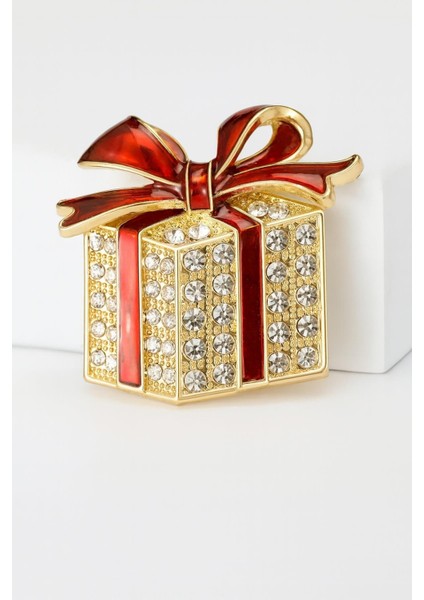 Yılbaşı Hediye Paketi Broş Yaka Iğnesi indirimleri