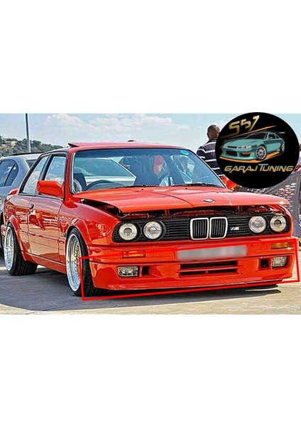 Bmw E30 M2 Ön Tampon Eki Fiberglass Boyasız