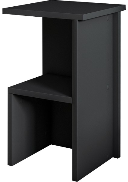 Roisin Modern Çok Amaçlı Komodin & Yan Sehpa Antrasit fırsatları