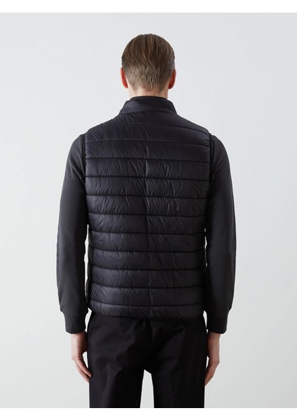 Lcwaıkıkı Classic Siyah Standart Kalıp Dik Yaka Erkek Şişme Yelek indirimleri