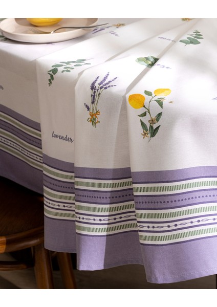 Sovan Masa Örtüsü - Lila - 160X200 cm indirimleri