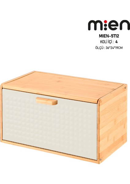 Ekmek Dolabı Pane Krem MIEN-5T12