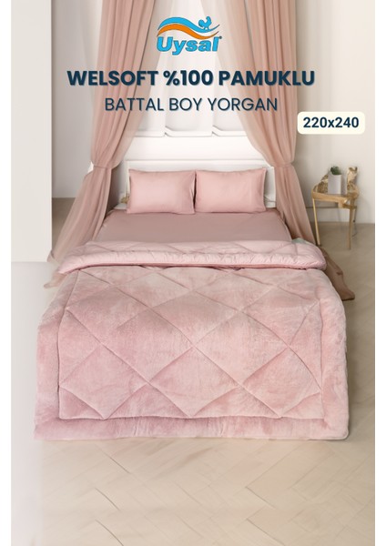 Welsoft %100 Pamuklu Battal Boy Yorgan