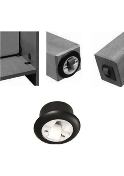 Ayrıntıshop Gömme Mobilya Tekeri 8 Li Adet fırsatları