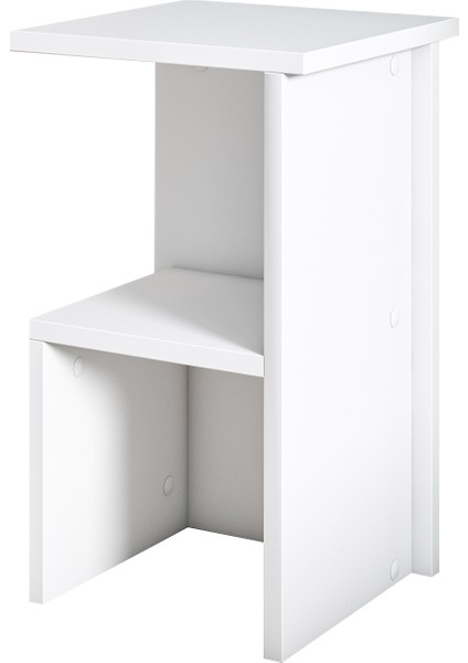 Roisin Modern Çok Amaçlı Komodin & Yan Sehpa - Beyaz fırsatları