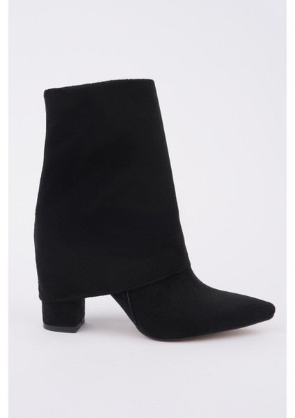 Impera Sivri Burun Kalın Topuklu Fermuarlı Kadın Bot