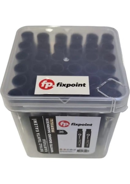 Fixpoint Tahta Kalemi Kartuşu Siyah 36'lı Stand