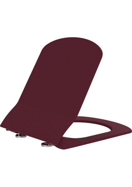 Elegant Duroplast Yavaş Kapanan Klozet Kapağı Berry