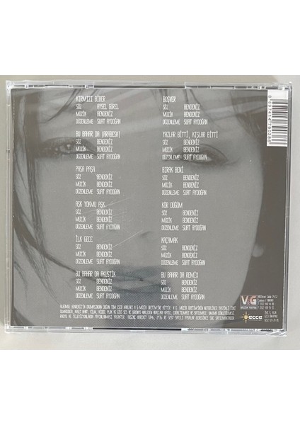 Bendeniz Aşk Yok Mu Aşk CD (Jelatininde Sıfır Orijnal Dönem Baskı Cd) fiyatları