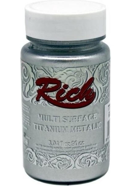 Rich Multi Surface Titanium 2502 Gümüş Metalik 90 cc