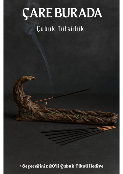 Ay Dede Çubuk Tütsülük (Seçeceğiniz 20'li Çubuk Tütsü )