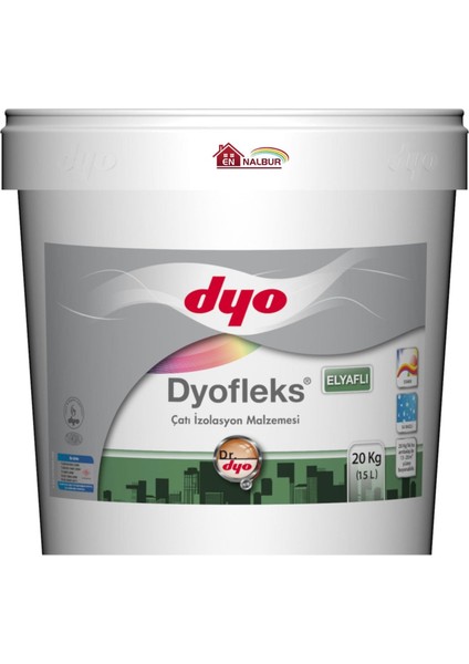 Dyoflex Elyaflı Çatı Izolasyon Malzemesi 2,5 Litre