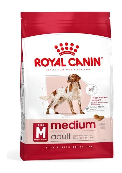 Medium Adult Yetişkin Köpek Maması 15 Kg