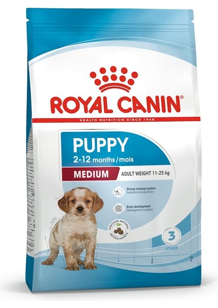 Medium Puppy Orta Irk Yavru Köpek Maması 15 kg