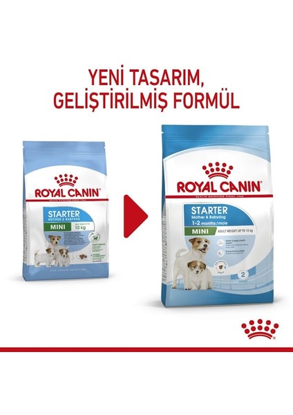 Mini Starter Küçük Irk Anne ve Yavru Köpek Maması 4 Kg