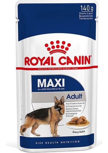 Büyük Irklar için Yaş Köpek Maması 10 x 140g